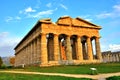 The ancient ruins Paestum Italy Royalty Free Stock Photo